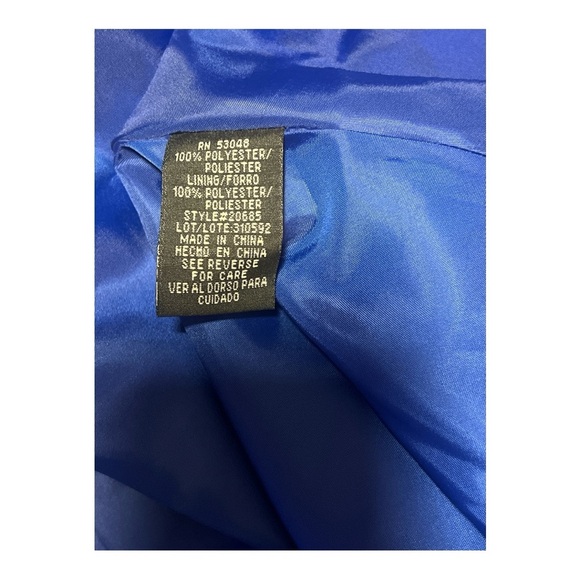 Nightway Y2K 2000s Abstract One Shoulder Colorful Floor Length Formal Gown Prom - Picture 8 of 8